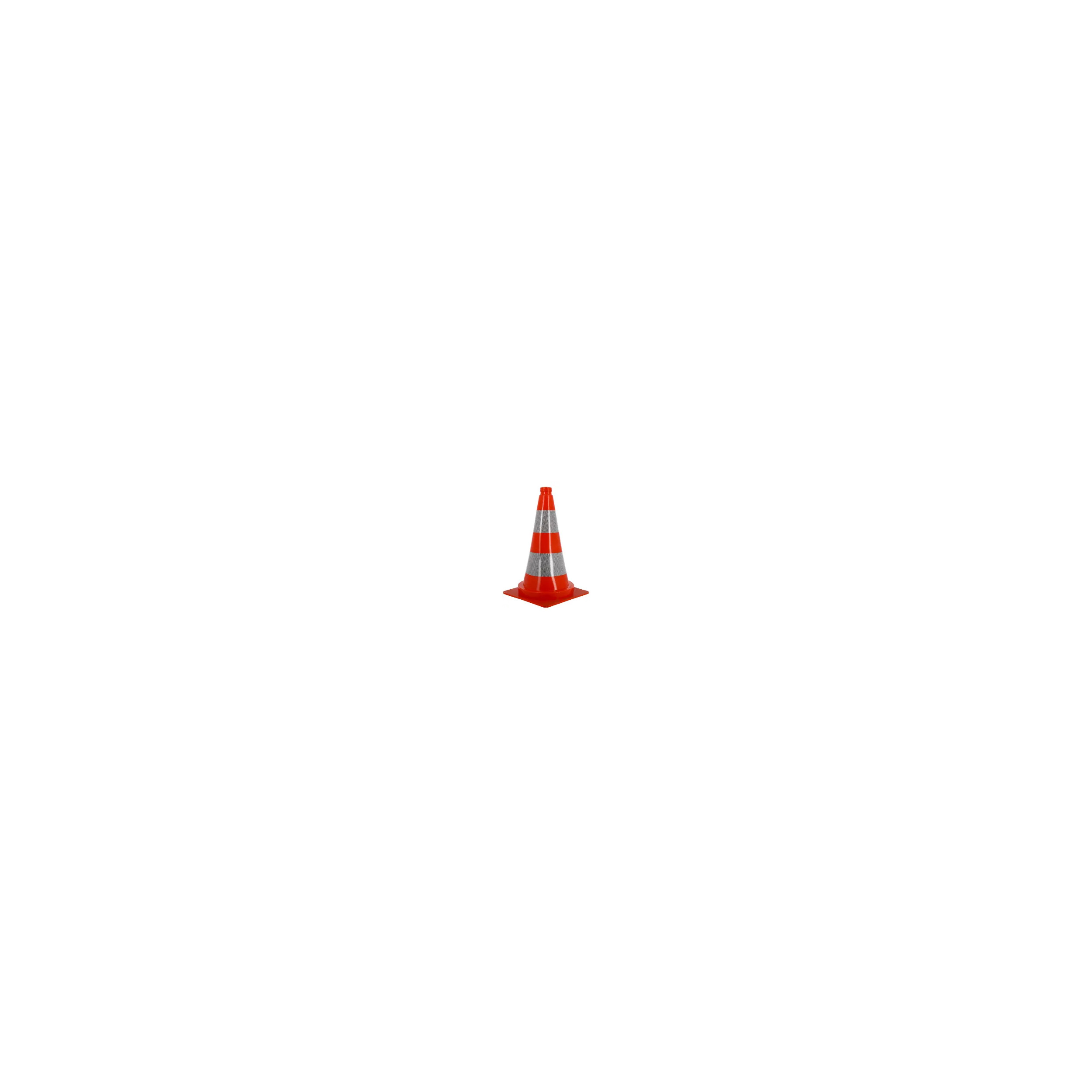 Cone de signalisation pvc 495mm.