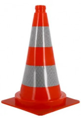 Cone de signalisation pvc 495mm.