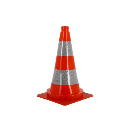 Cone de signalisation pvc 495mm.