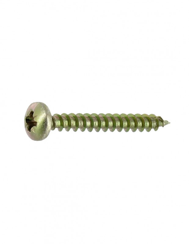 Pozidriv round-head agglomerated screws ABI 3x13, 45 pcs.