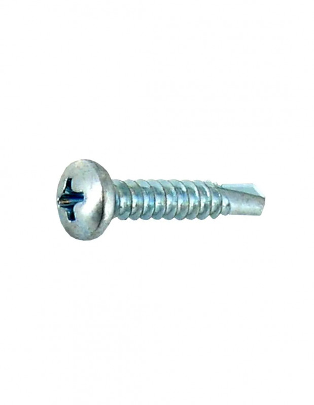 AZI 3.5x10 pan head self-drilling sheet metal screws, 34 pcs.