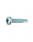 AZI 3.5x10 pan head self-drilling sheet metal screws, 34 pcs.