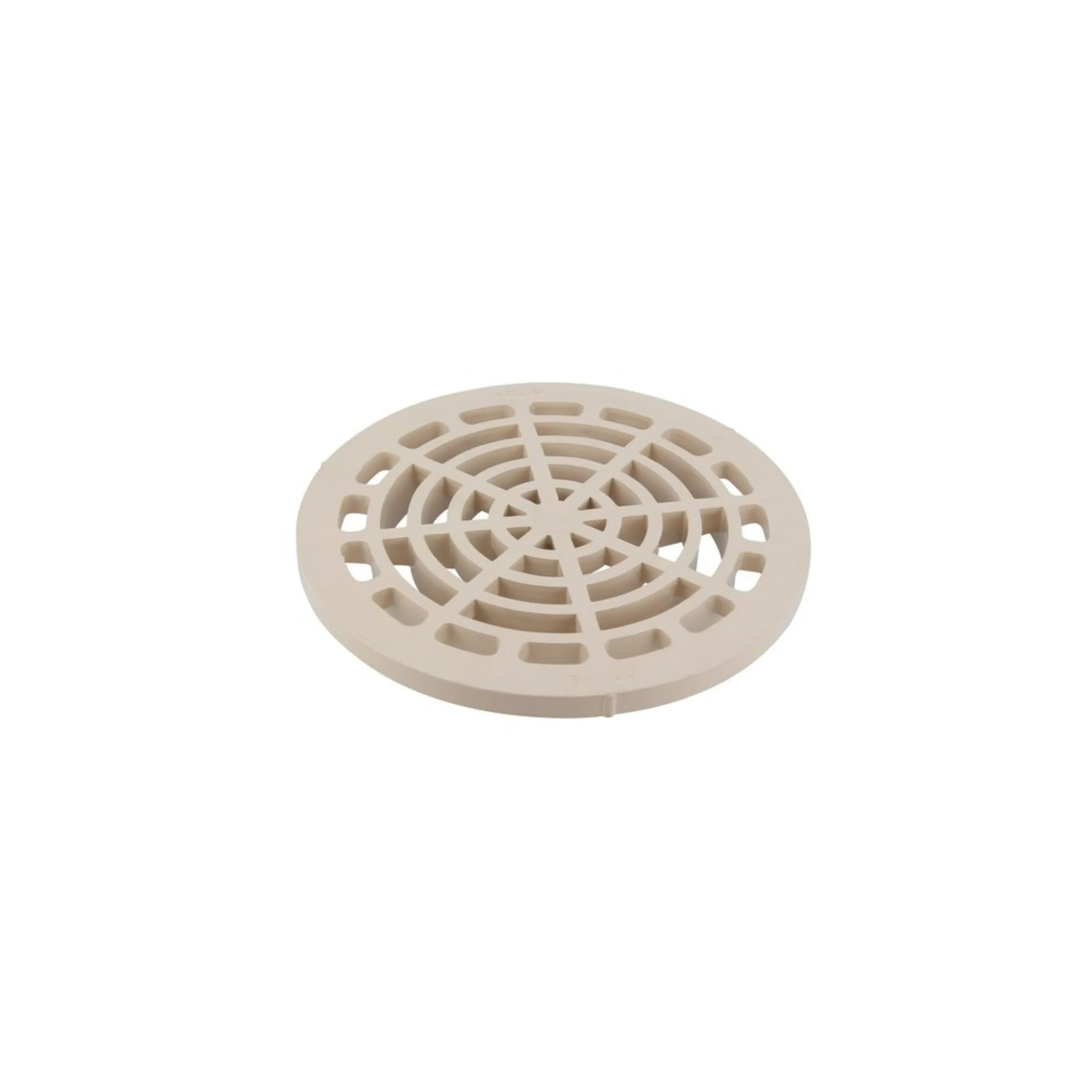 GRILLE SEULE POUR SIPHON DE COUR SCP11S - 185MM - SABLE - NICOLL