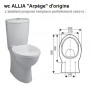 ALLIA toilet seat, Arpège model, Charming