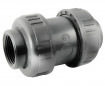 Spring check valve PVC pressure screw-in female 26x34, PN16