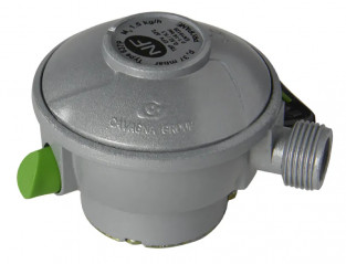 Détendeur gaz propane Quick-on connexion , diamètre 20 mm, 20x150, 1,5kg/h, 37mbar