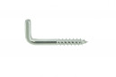 Bisagra de tornillo de acero inoxidable A2, 3x30mm, 10 uds.