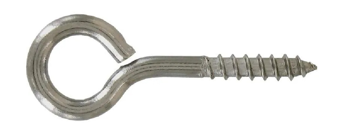 Perno a vite in acciaio inox A2, 4x30 mm, 4 pz.