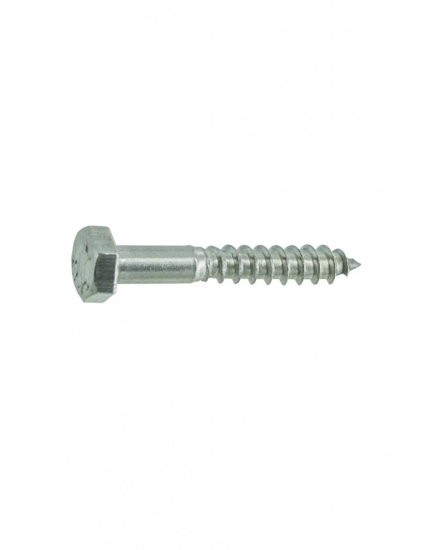 Tappo a vite in acciaio inox A2, 6x40 mm, 5 pz.