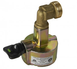 Robinet gaz adaptateur pour valve de connexion diamètre 20 mm