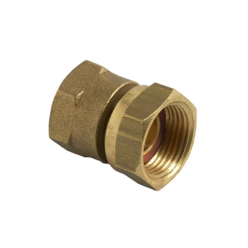 Double female gas connector 20x150