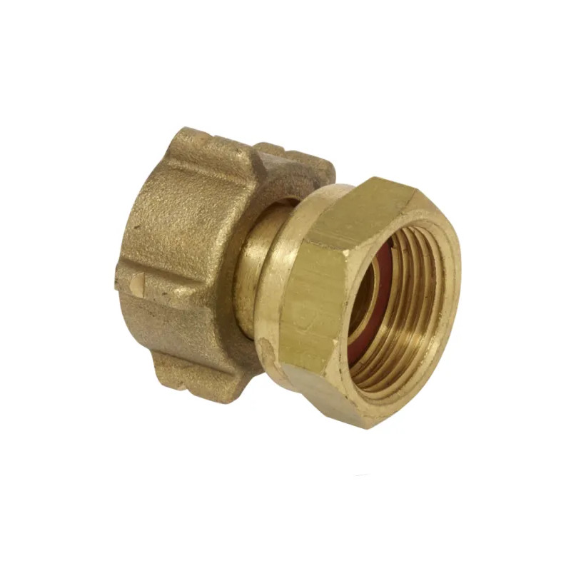 Female gas connector 20x150, female cylinder nut