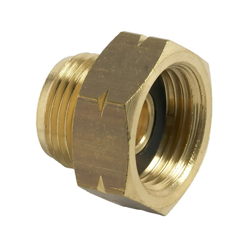 Gas fitting NF male 20x150, female cylinder nut