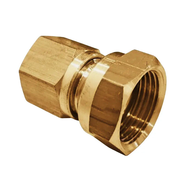 NF female bicone gas fitting 20x150 for 8 mm copper