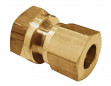 NF female bicone gas fitting 20x150 for 8 mm copper