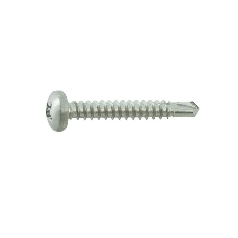 Self-drilling A4 stainless steel pan head screws 3.5x13, 26 pcs.