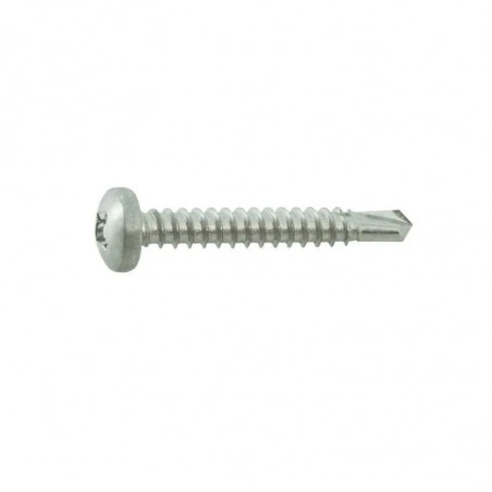 Self-drilling A4 stainless steel pan head screws 3.5x13, 26 pcs.