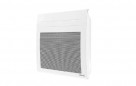 Radiateur électrique rayonnant SOLIUS NEO horizontal 300 W, boîtier digital programmable, blanc