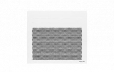 Radiateur électrique rayonnant SOLIUS NEO horizontal 500 W, boîtier digital programmable, blanc