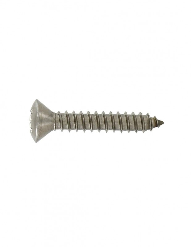 Tornillo de cabeza avellanada de acero inoxidable A4 5,5x32, 8 unid.