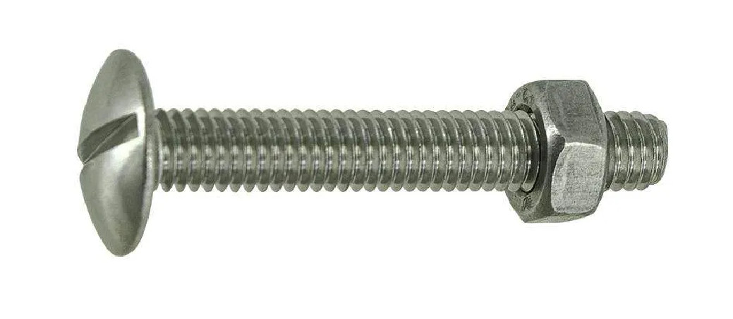 Bullone per stufa, acciaio inox A2 6x40 mm, 7 pz.