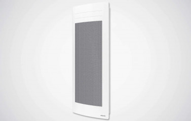 Radiateur électrique rayonnant SOLIUS NEO vertical 1000 W, boîtier digital programmable, blanc