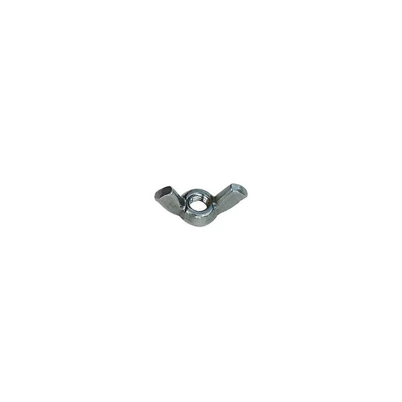 A4 stainless steel wing nut, 6mm diameter, 4 pcs.