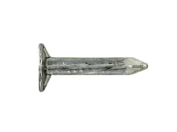 Punta de teja de acero galvanizado de 3,2x20 mm, bolsa de 200gramos.