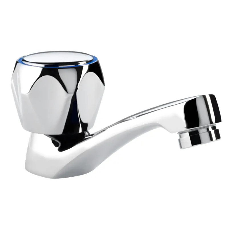 Robinet lave-main simple eau froide seule de lavabo à tête céramique