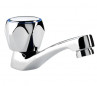 Single cold water washbasin faucet withceramichead