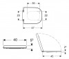 GEBERITRenova Comfort WC-Sitz, ALLIA Lattitude kompatibel