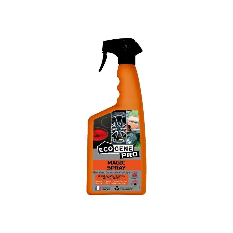 Magic spray, desengrasante multiusos exprés, 1l.