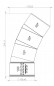 Coude multi-angles 15°/25°/35° mâle femelle PVC diamètre 100mm.