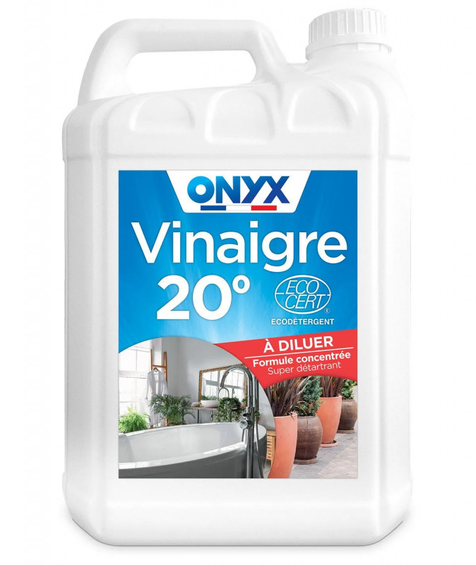 Concentrated household vinegar 20 degrees, 5 liters