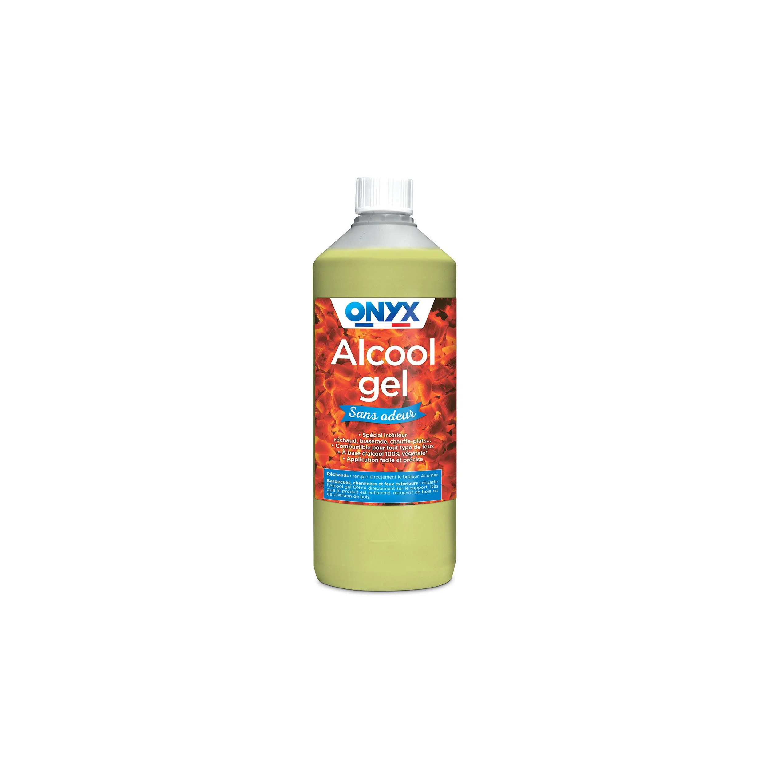 Alcool en gel sans odeur, 1 litre