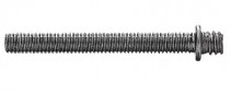 Metal screw anchor 4x40mm for wall plugs, 100 pcs.