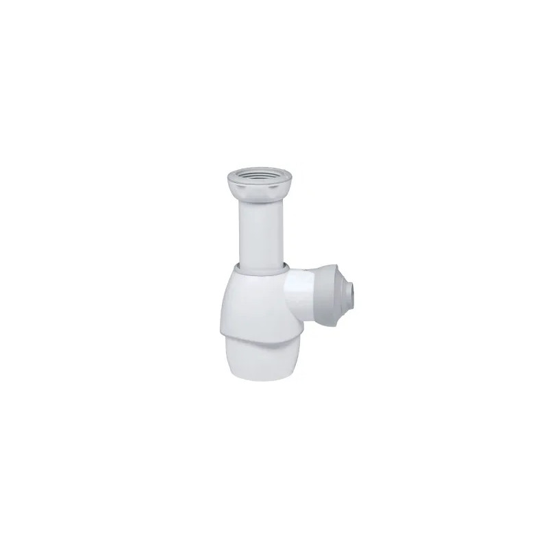 Siphon universel pour lavabo, bidet et évier.