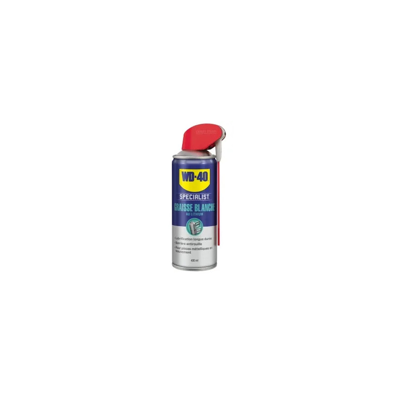 Graisse blanche au lithium 400ml WD 40.