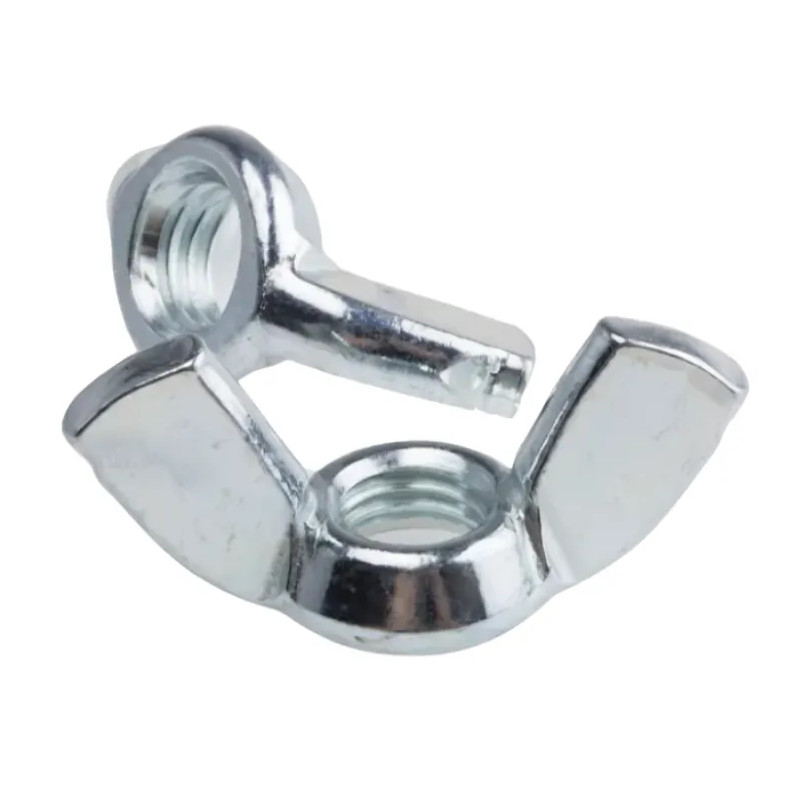 Wing nut diameter 6 mm, galvanized steel, 6 pcs.