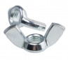 Wing nut diameter 6 mm, galvanized steel, 6 pcs.