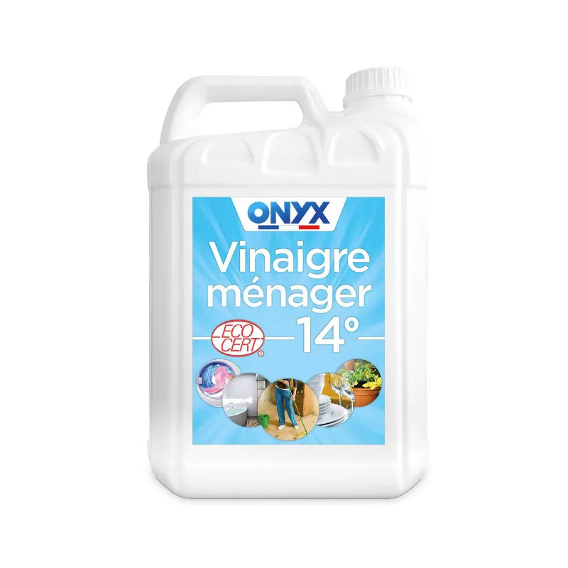 Household vinegar 14°, 5L can.