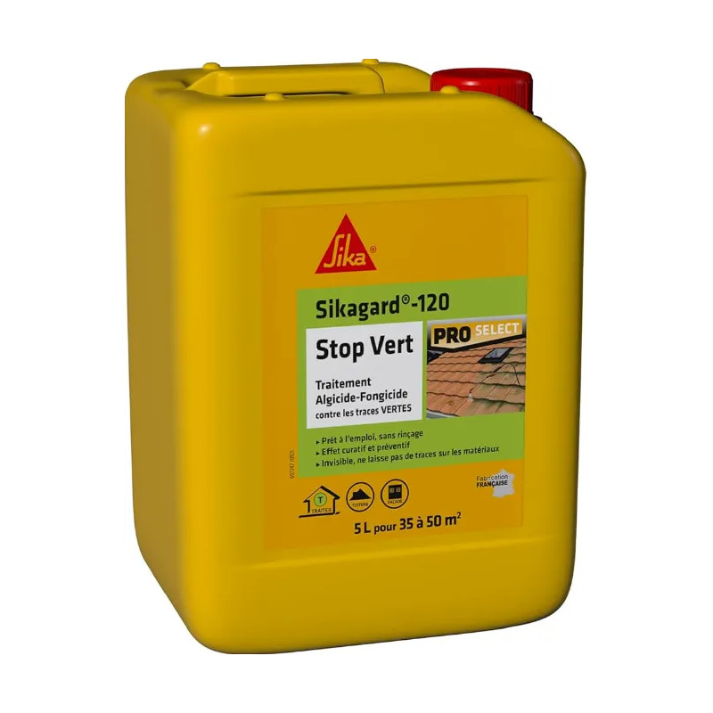 Sikagard 120 Stop vert, bidon de 5 litres.