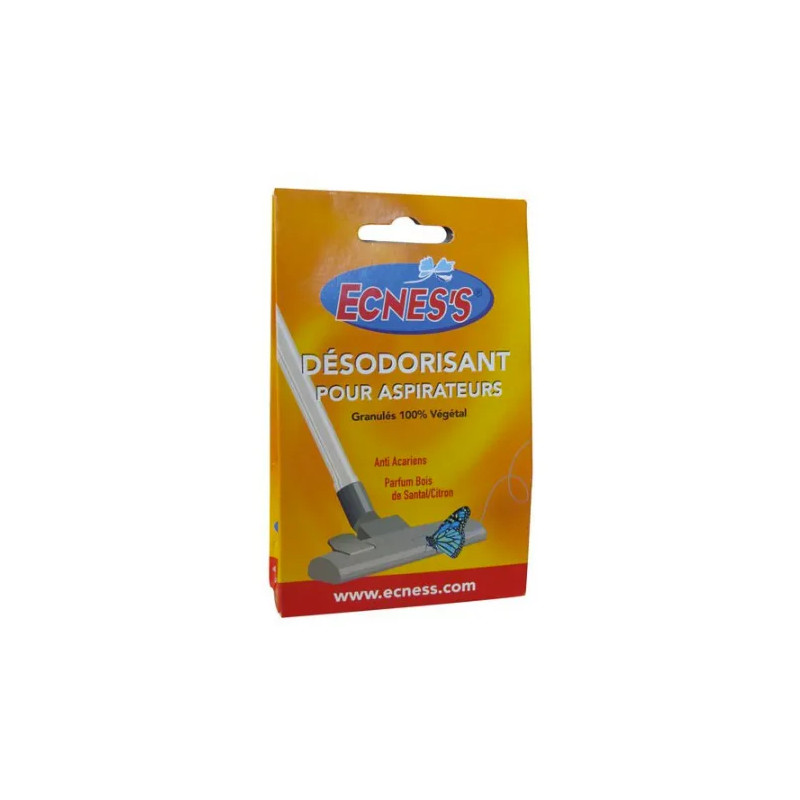 Désodorisant pour  aspirateur, 4 sachets.