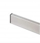 Wall-mounted magnetic bar for kitchen knives 400 mm, stainless steel