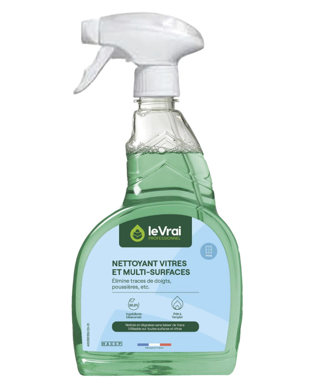 Limpiacristales y multisuperficies, spray 750ml.