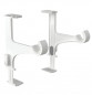 Curtain rod holder for roller shutter box, 2 pieces.