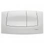 Two-touch control panel Onda WC recessed, white