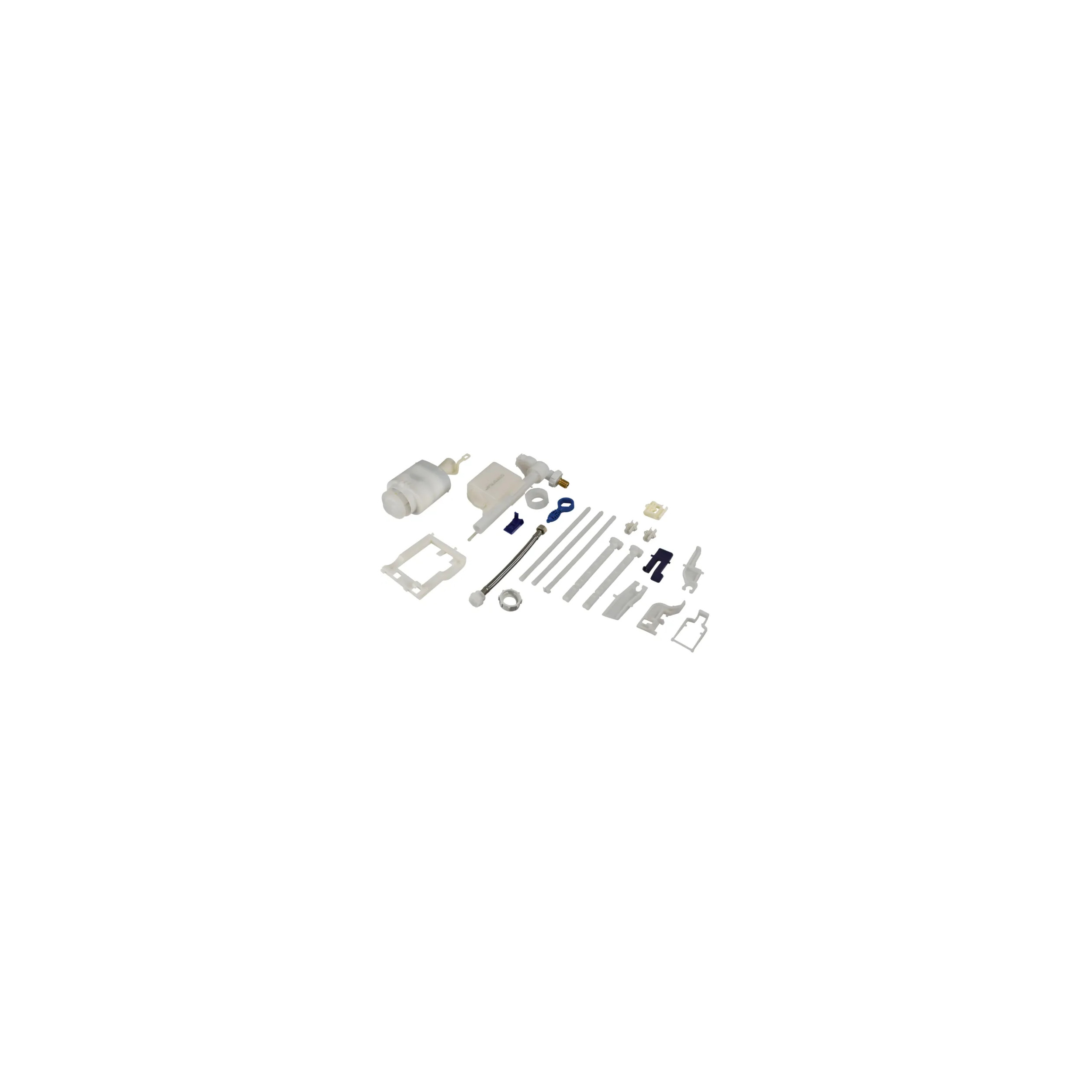 Complete spare parts kit for Schwab concealed WC cistern mechanisms 187.1200