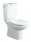 Abattant pour wc ALLIA City, Desirade, SELLES Royan 2 dito, coloris blanc