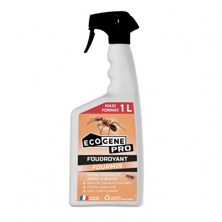 Ameisenblitzspray ECOGENE pro maxi format 1L.